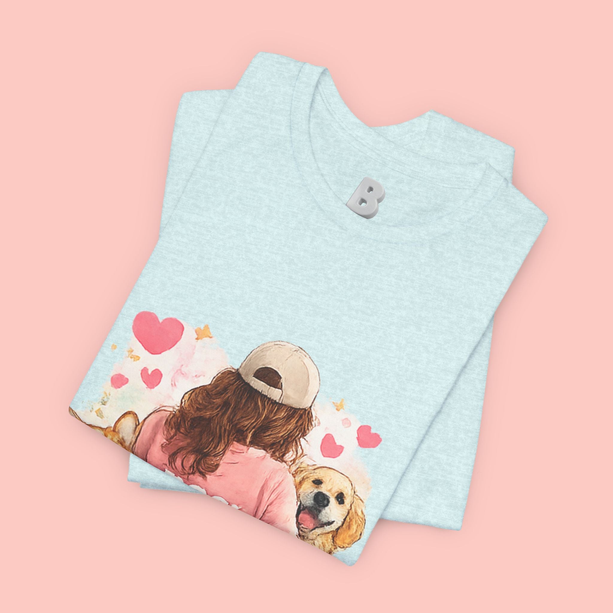 Dog Mom T-Shirt - Cute Woman with Dogs Graphic Tee