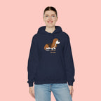 Dog Mom Hoodie — Cute Basset Hound I Love My Dog Mom Sweatshirt