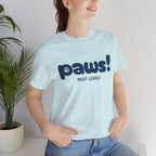 Paws! Cute Paw Print Tee — "Most Lovely" Graphic T-Shirt for Dog & Cat Lovers