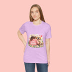 Dog Mom T-Shirt — Cute Floral Puppy Tee for Dog Lovers