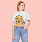 Love Your Dog Tee — Cute Golden Retriever Graphic T-Shirt