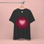 Paw Print Heart T‑Shirt — Cute Pet Lover Tee