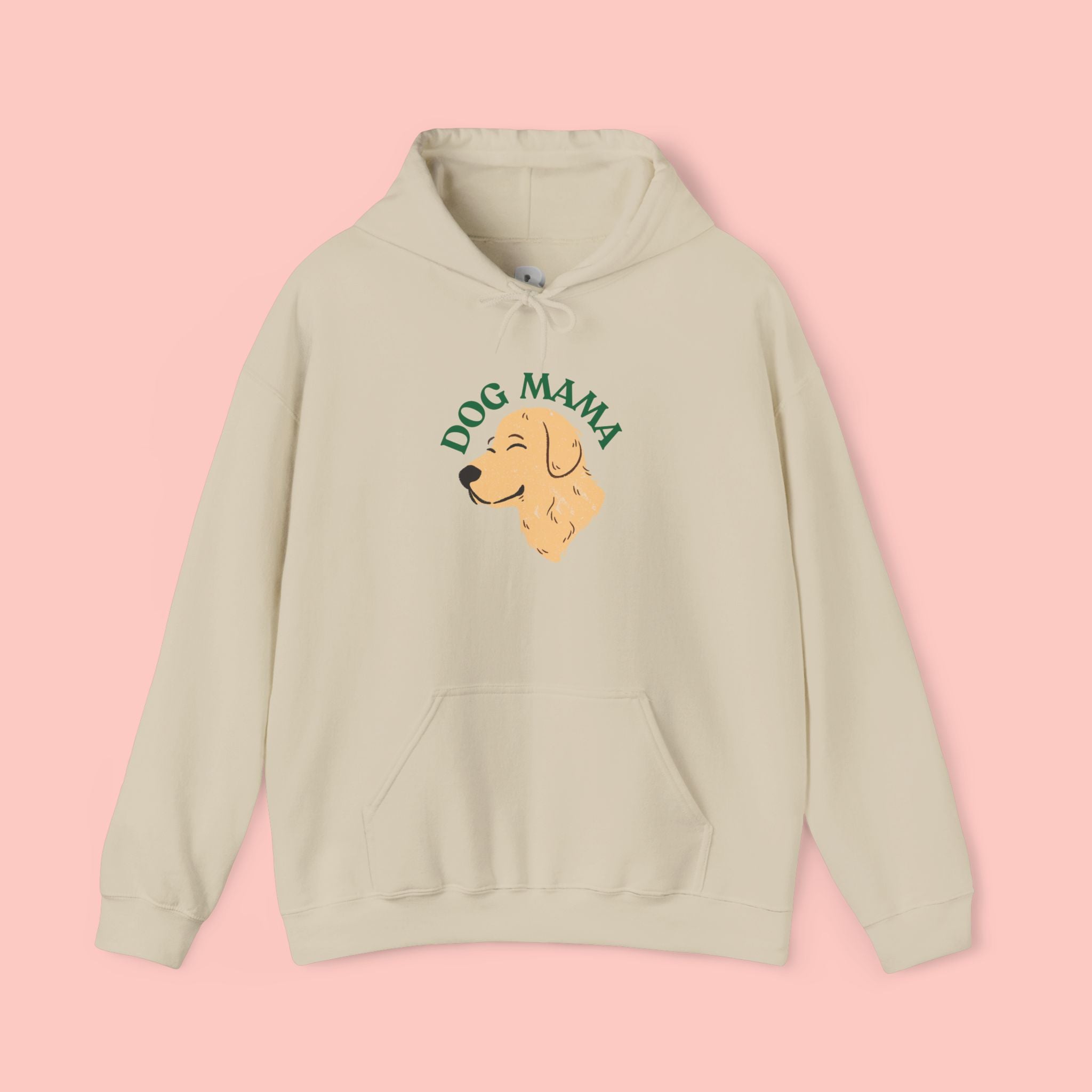 Dog Mama Hoodie — Cute Golden Retriever Dog Mom Sweatshirt