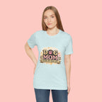 Dog Mom T-Shirt – "Loving My Dog Life" Cute Paw Print Tee for Pet Moms