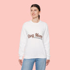 Dog Mom Crewneck Sweatshirt — "Overprotective" Cozy Pet Lover Pullover