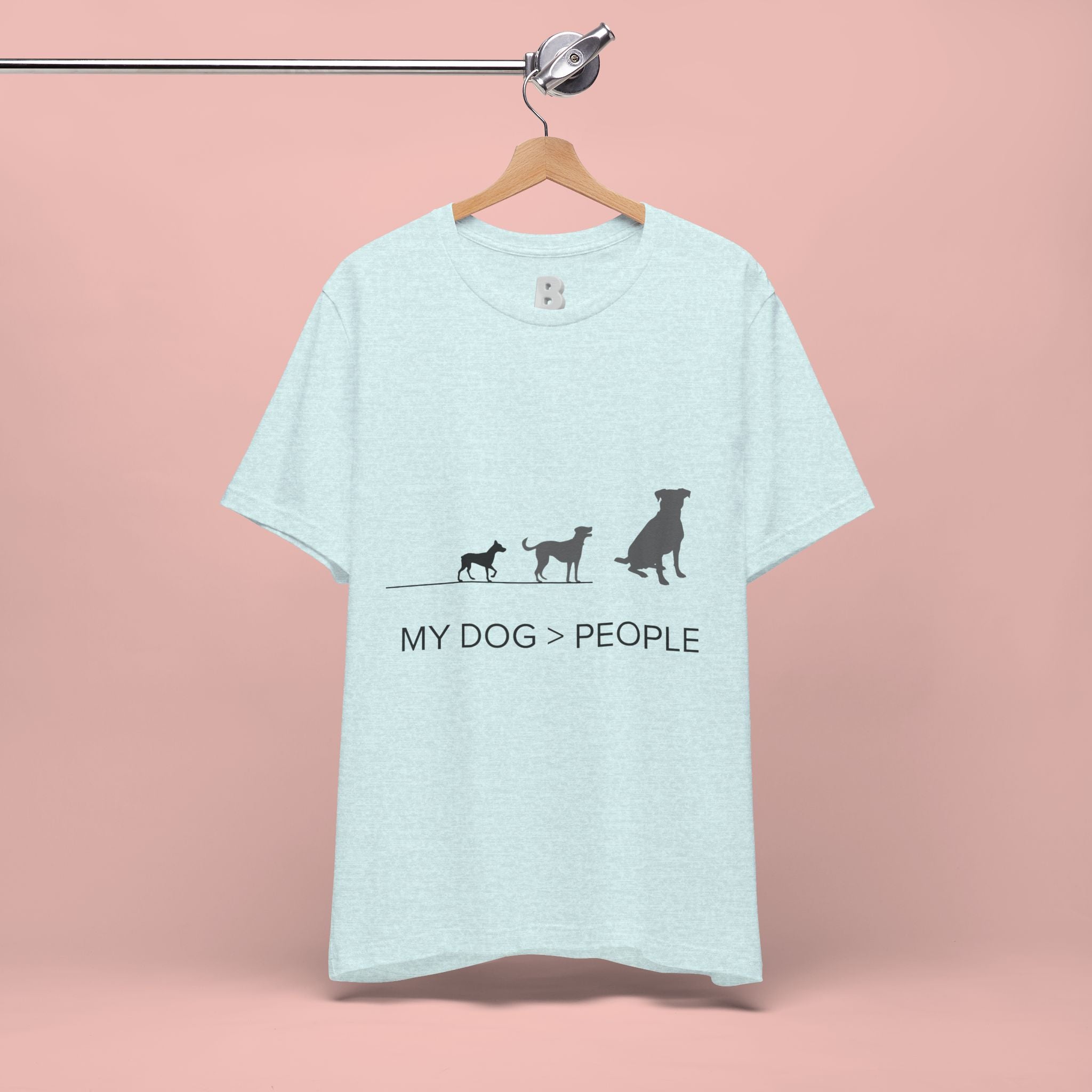 My Dog > People T-Shirt — Funny Dog Lover Tee