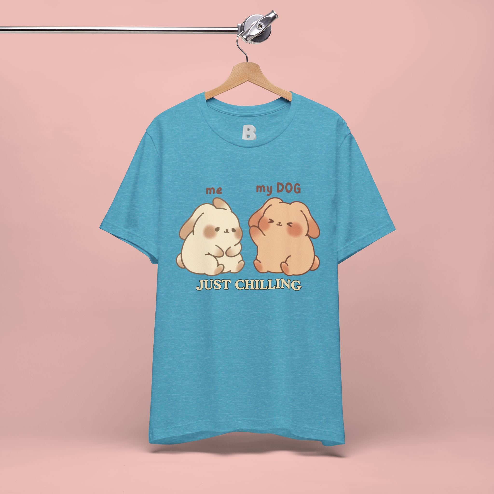 Just Chilling Dog T-Shirt — Cute Me & My Dog Matching Tee