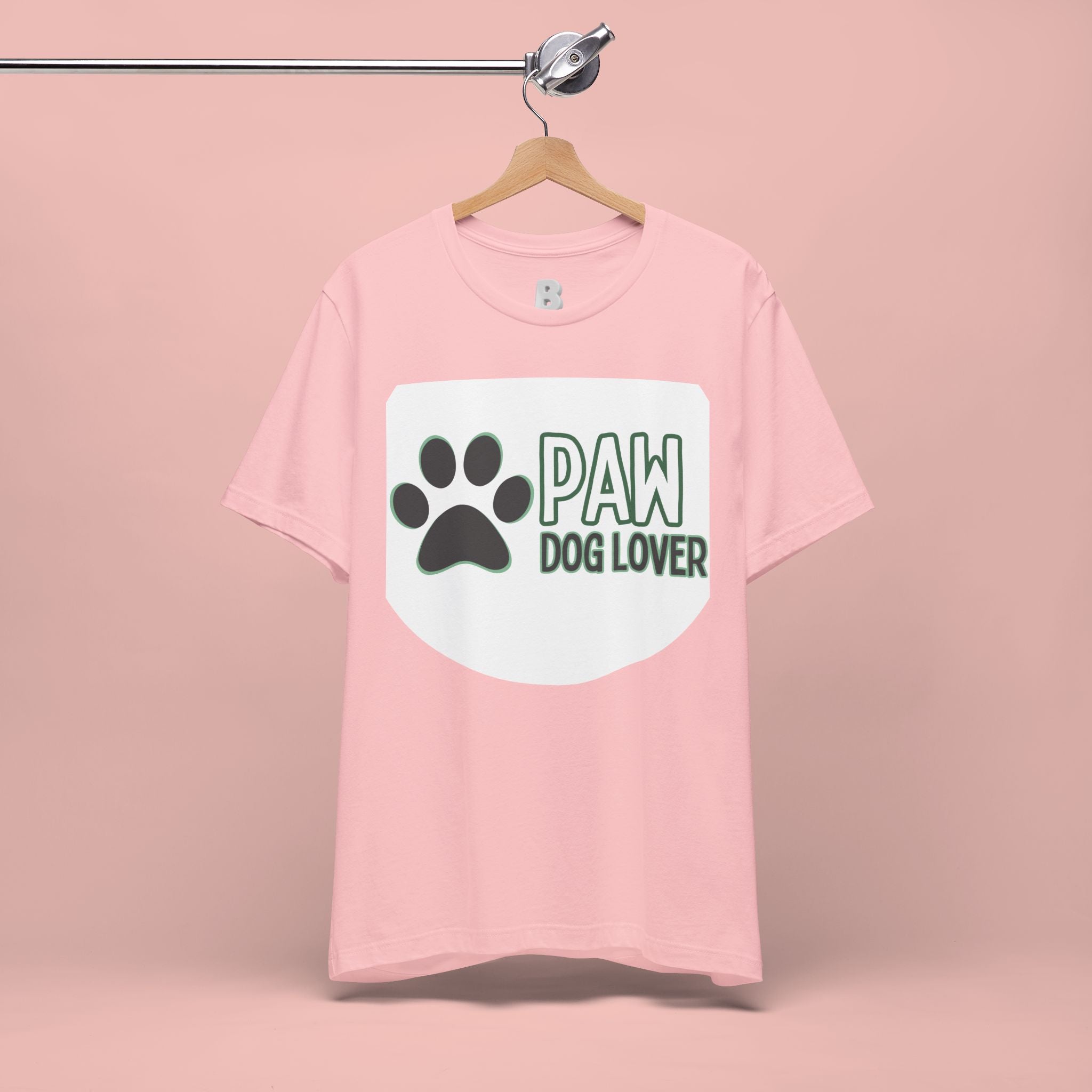 Paw Dog Lover T-Shirt — Cute Paw Print Tee for Dog Owners