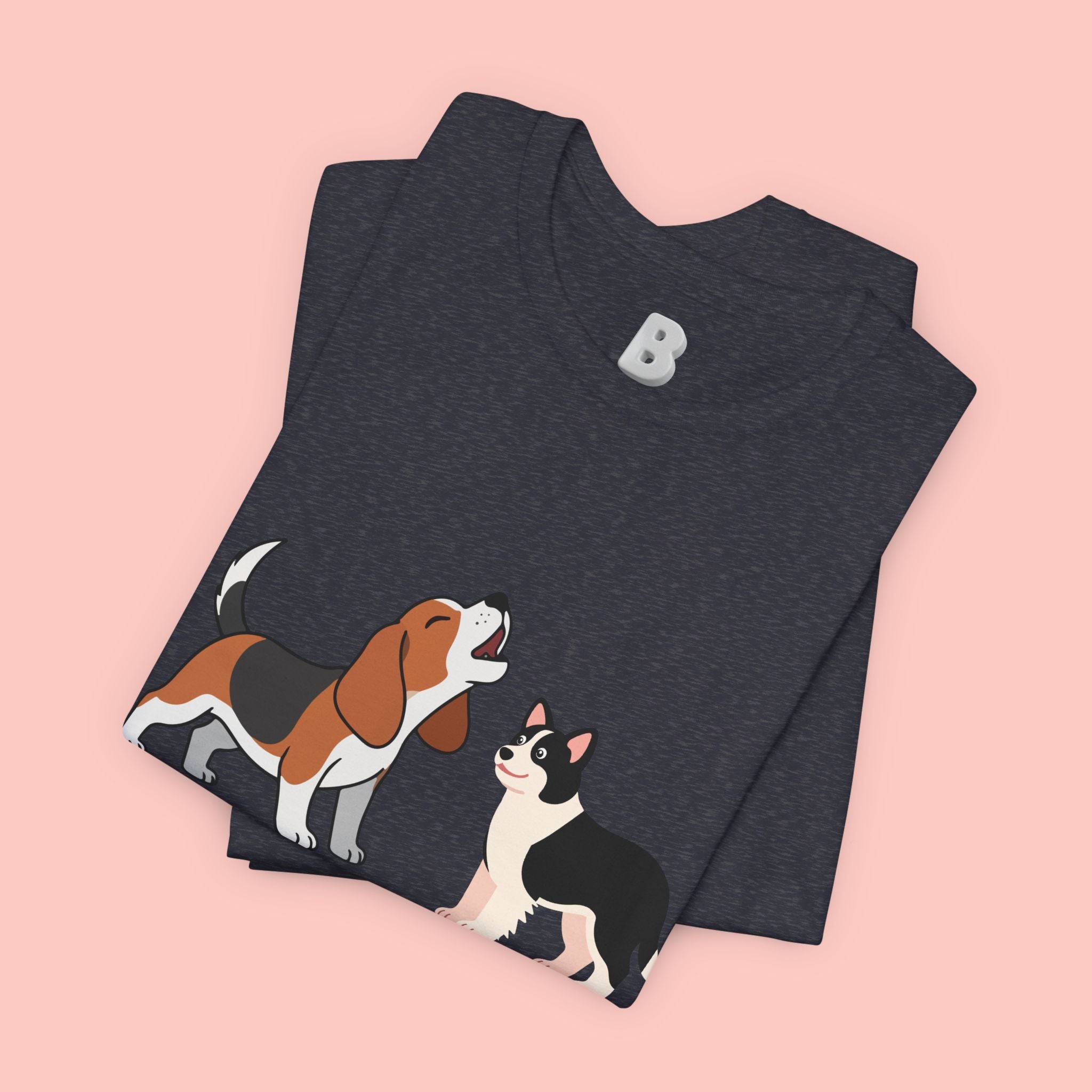 My Dog > My Bad Days T‑Shirt — Cute Beagle & Corgi Graphic Tee for Dog Lovers