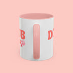 Mom Club Coffee Mug — Cute Paw Print Accent Mug for Dog Moms (11/15 oz)