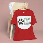 Paw Dog Lover T-Shirt — Cute Paw Print Tee for Dog Owners
