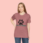 Paw Is My Favourite T‑Shirt — Dog Lover Paw Print Tee