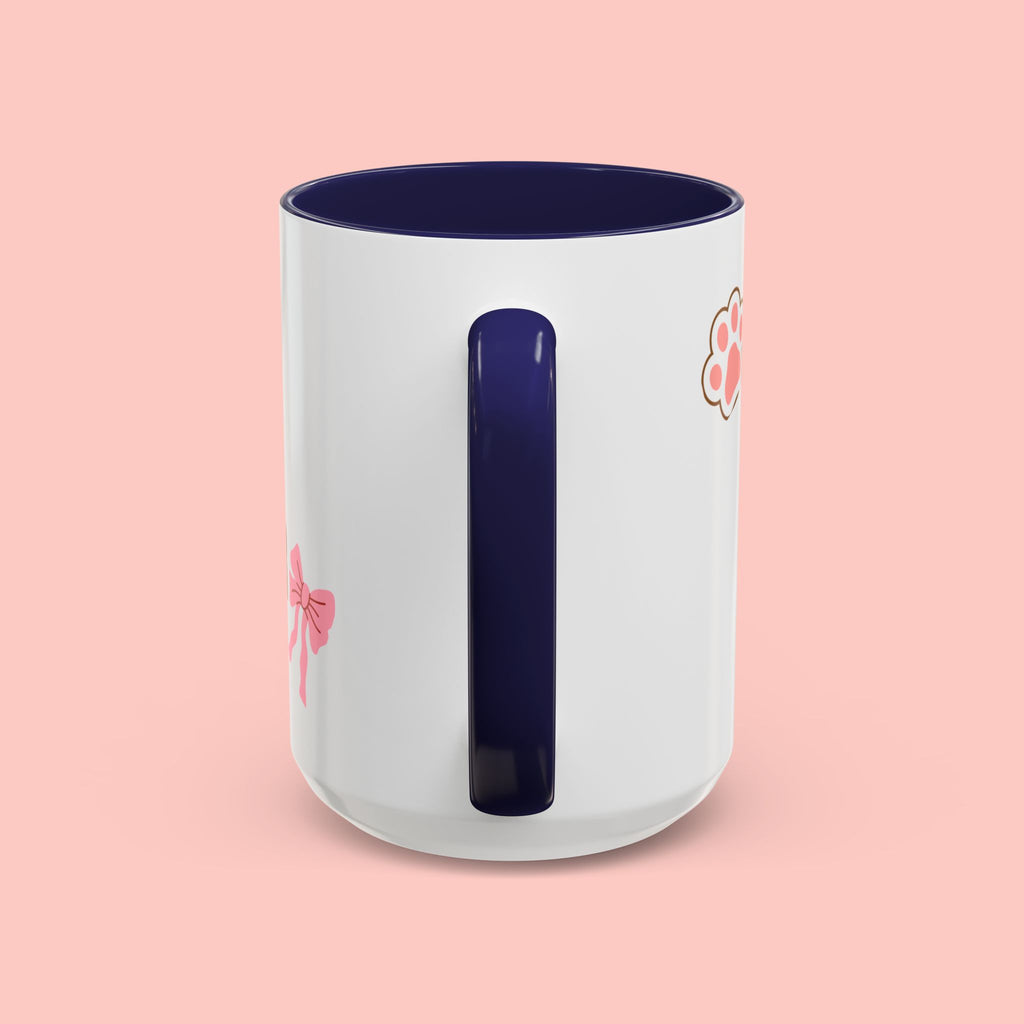 Dog Mom Coffee Mug — Best Dog Mom Ever Accent Ceramic Mug (11oz & 15oz)