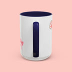 Dog Mom Coffee Mug — Best Dog Mom Ever Accent Ceramic Mug (11oz & 15oz)
