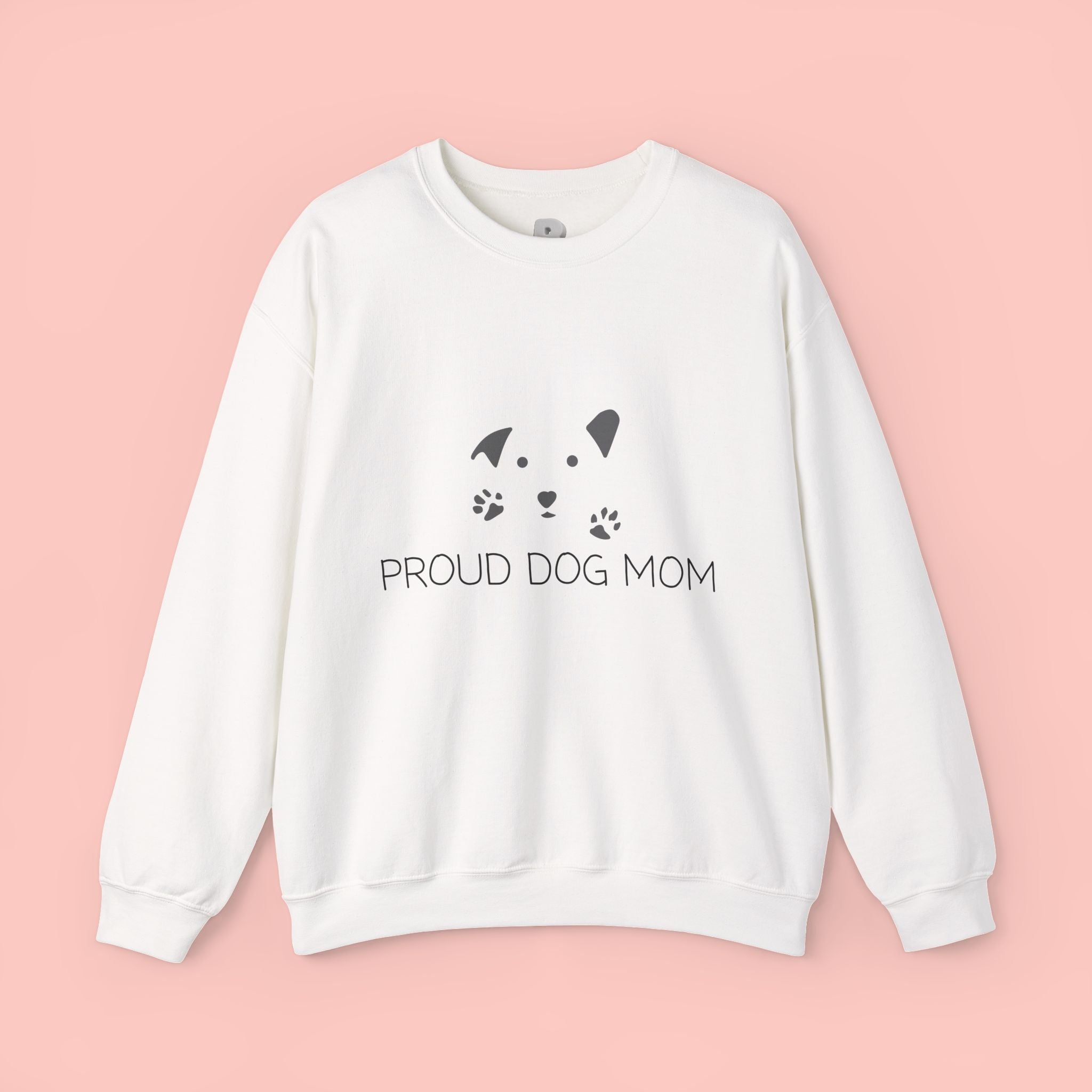 Proud Dog Mom Crewneck Sweatshirt