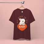 My Dog Is My Baby T-Shirt — Cute Puppy Heart Tee for Dog Lovers