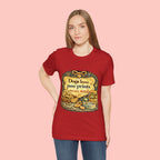 Dogs Leave Paw Prints Tee – Vintage Pet Lover T‑Shirt