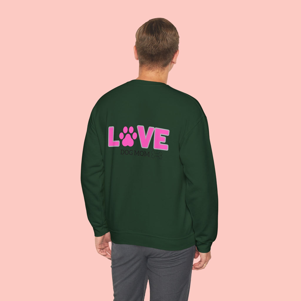 Dog Mom Love Crewneck Sweatshirt