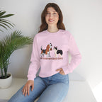 My Dog My Bad Days Sweatshirt – Cute Beagle & Corgi Crewneck for Dog Lovers