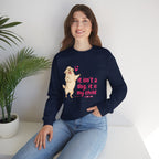 Dog Mom Crewneck Sweatshirt — "It isn’t a dog. It is my child" Cute Puppy Graphic