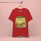Dogs Leave Paw Prints Tee – Vintage Pet Lover T‑Shirt