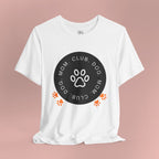Dog Mom Club T-Shirt — Paw Print Graphic Tee for Pet Lovers