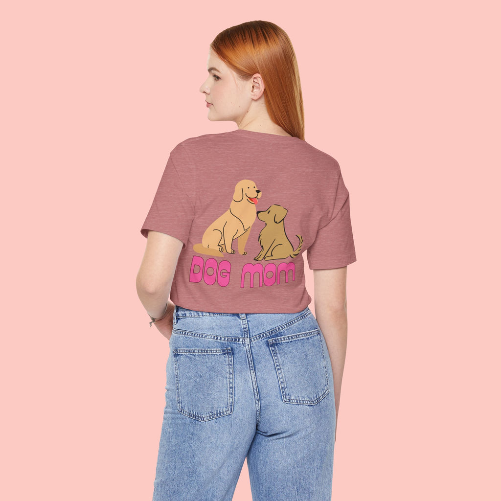 Dog Mom T‑Shirt — Cute Cartoon Dogs Graphic Tee for Pet Moms