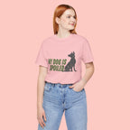 My Dog Is Spoiled T‑Shirt — Funny Dog Lover Tee with Sitting Dog Graphic