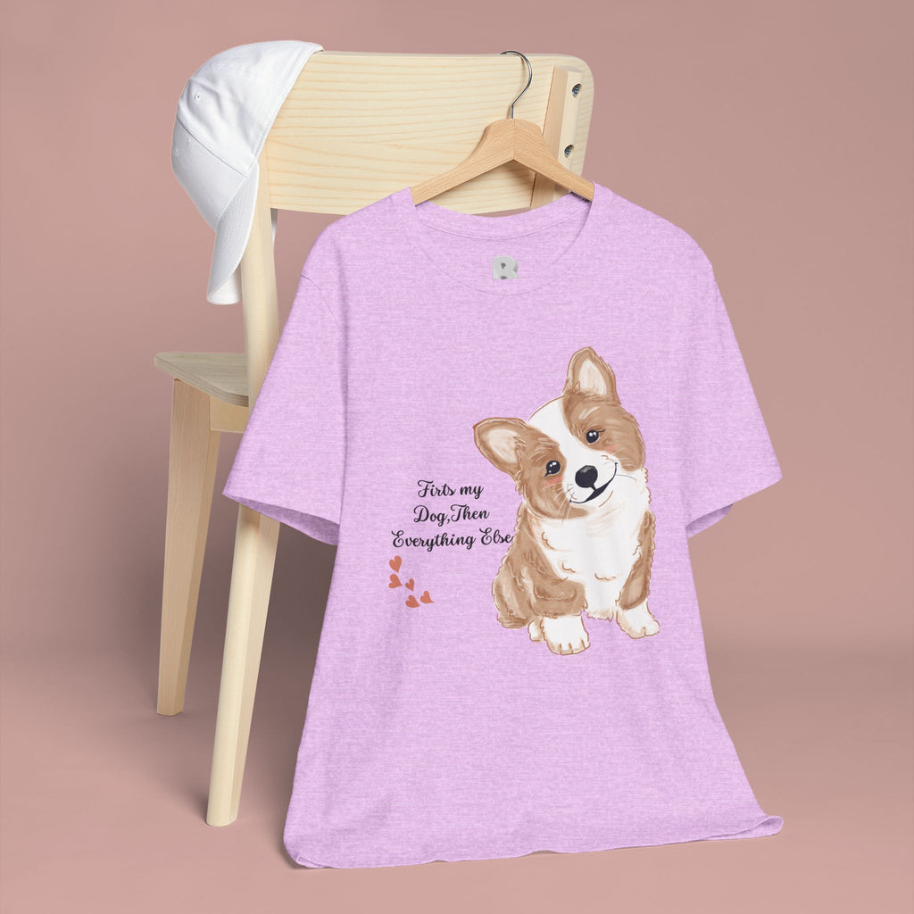 Corgi Love T-Shirt — "This my dog, then everything else" Cute Pet Tee
