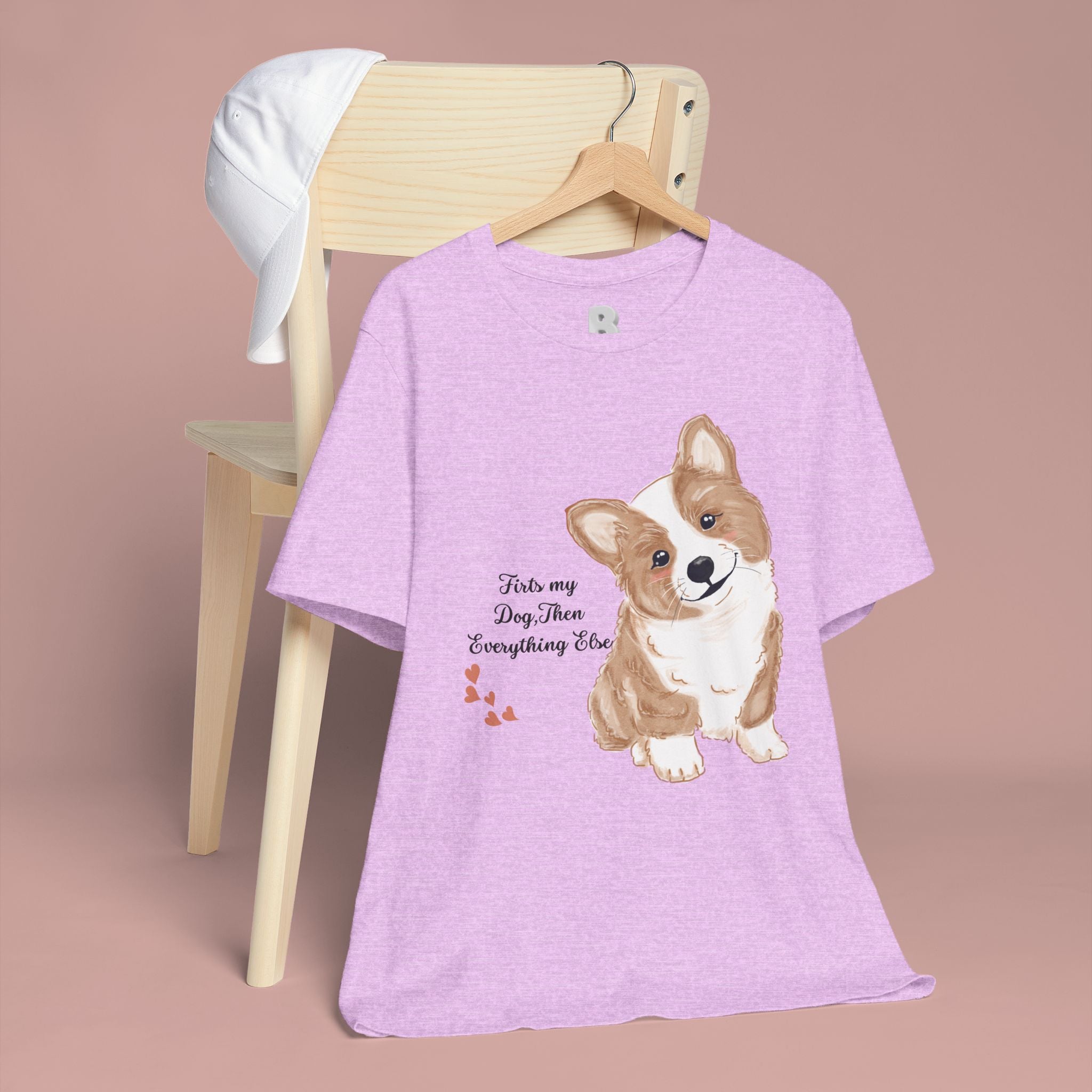 Corgi Love T-Shirt — "This my dog, then everything else" Cute Pet Tee