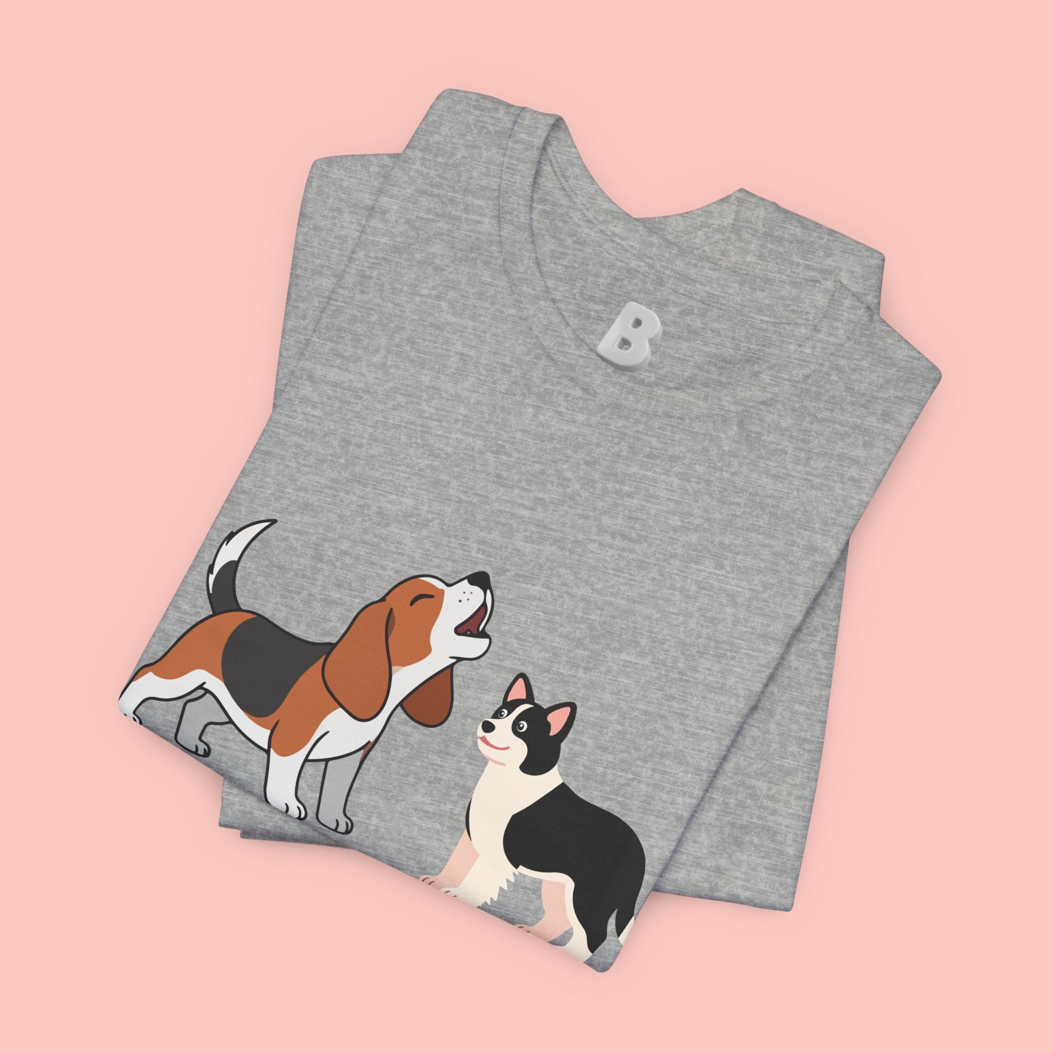 My Dog > My Bad Days T‑Shirt — Cute Beagle & Corgi Graphic Tee for Dog Lovers