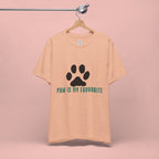 Paw Is My Favourite T‑Shirt — Dog Lover Paw Print Tee