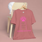 Blessed Dog Mom T-Shirt — Pink Paw Graphic Tee