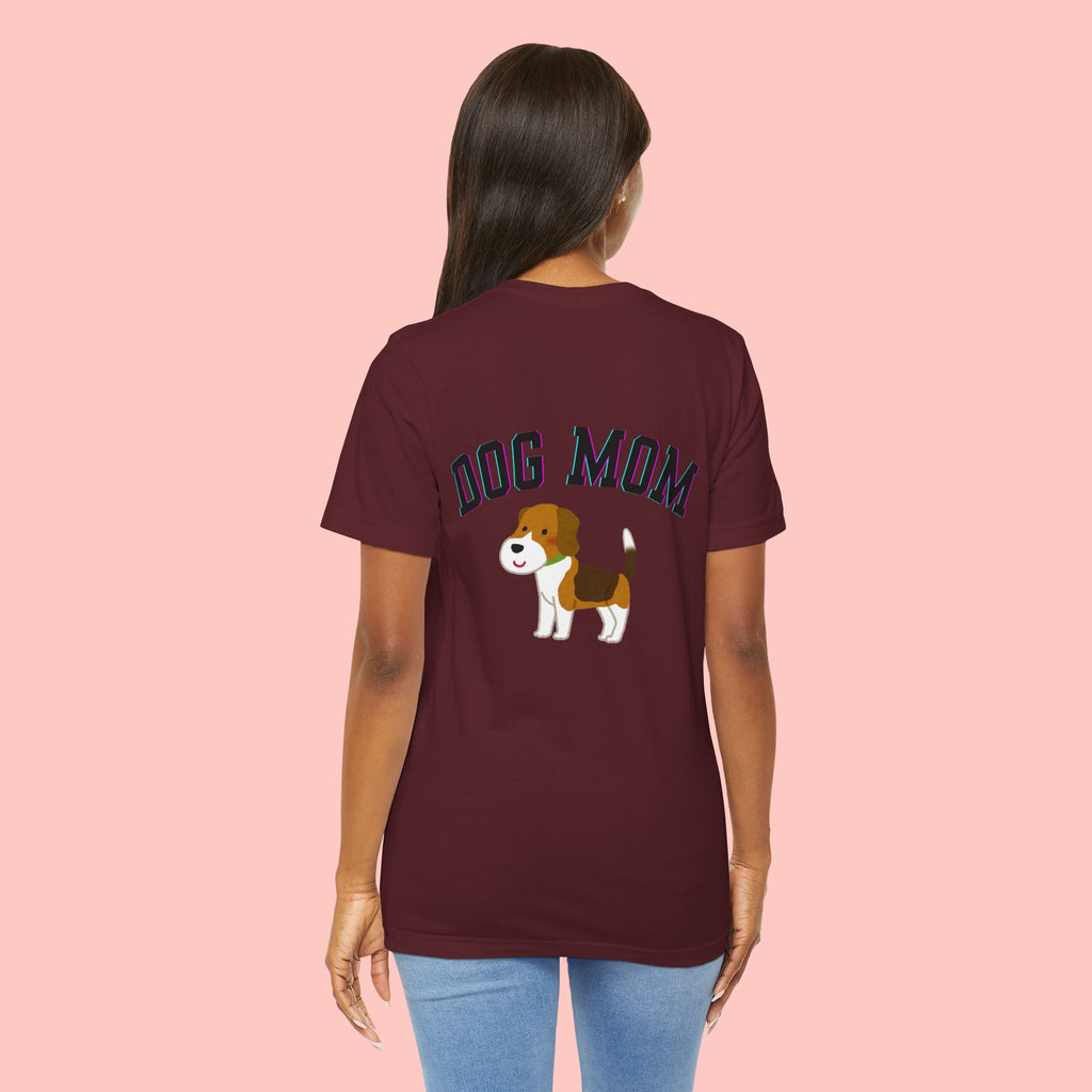 Dog Mom T-Shirt — Cute Beagle Graphic Tee for Dog Lovers