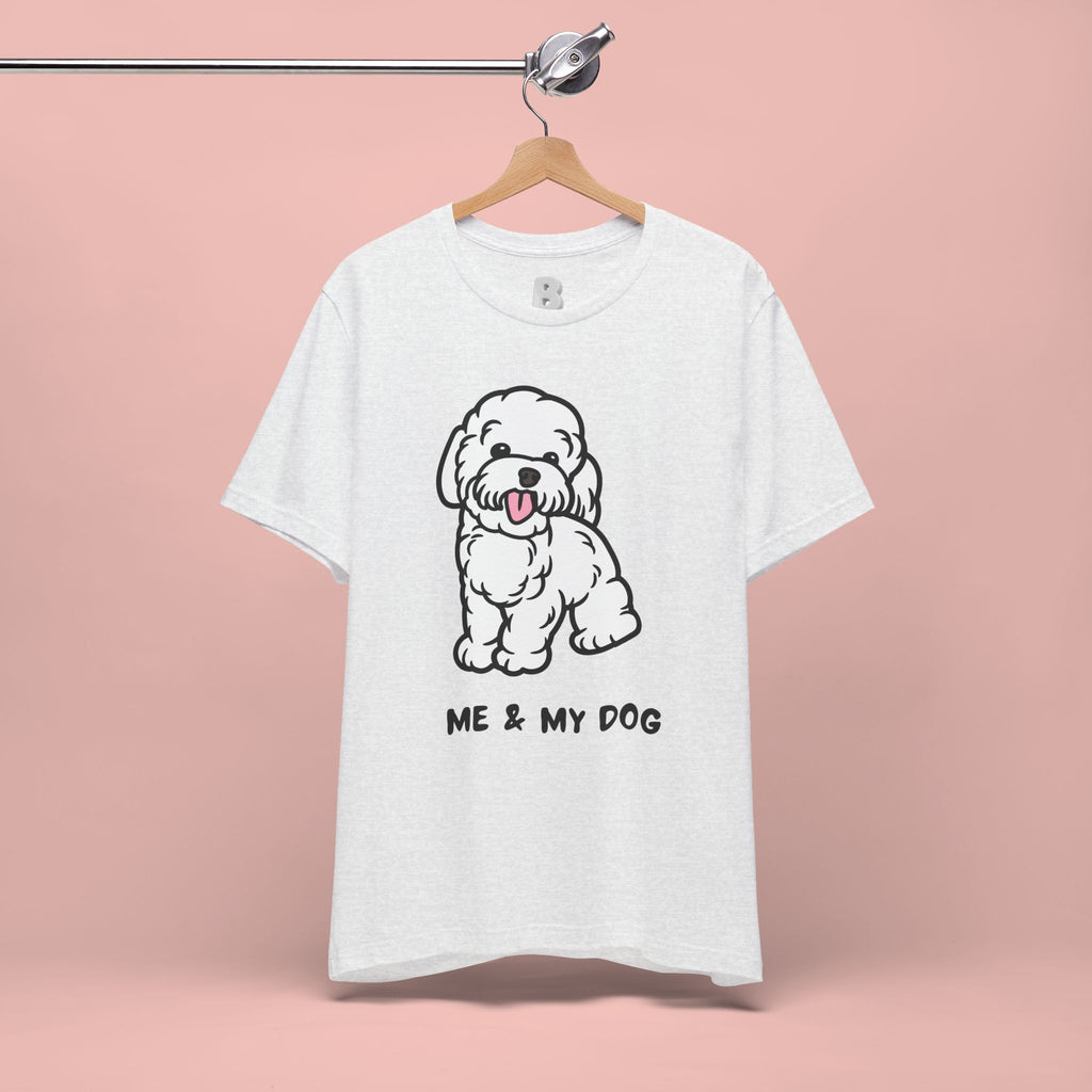 Me & My Dog T-Shirt — Cute Cartoon Puppy Tee for Dog Lovers