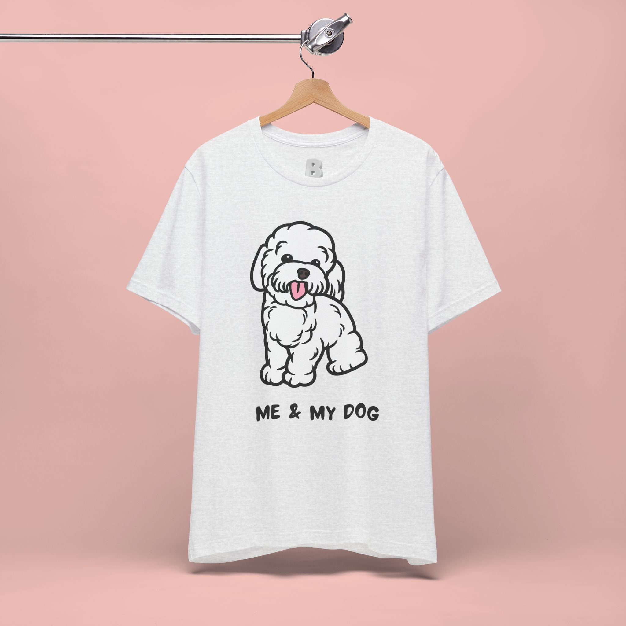 Me & My Dog T-Shirt — Cute Cartoon Puppy Tee for Dog Lovers