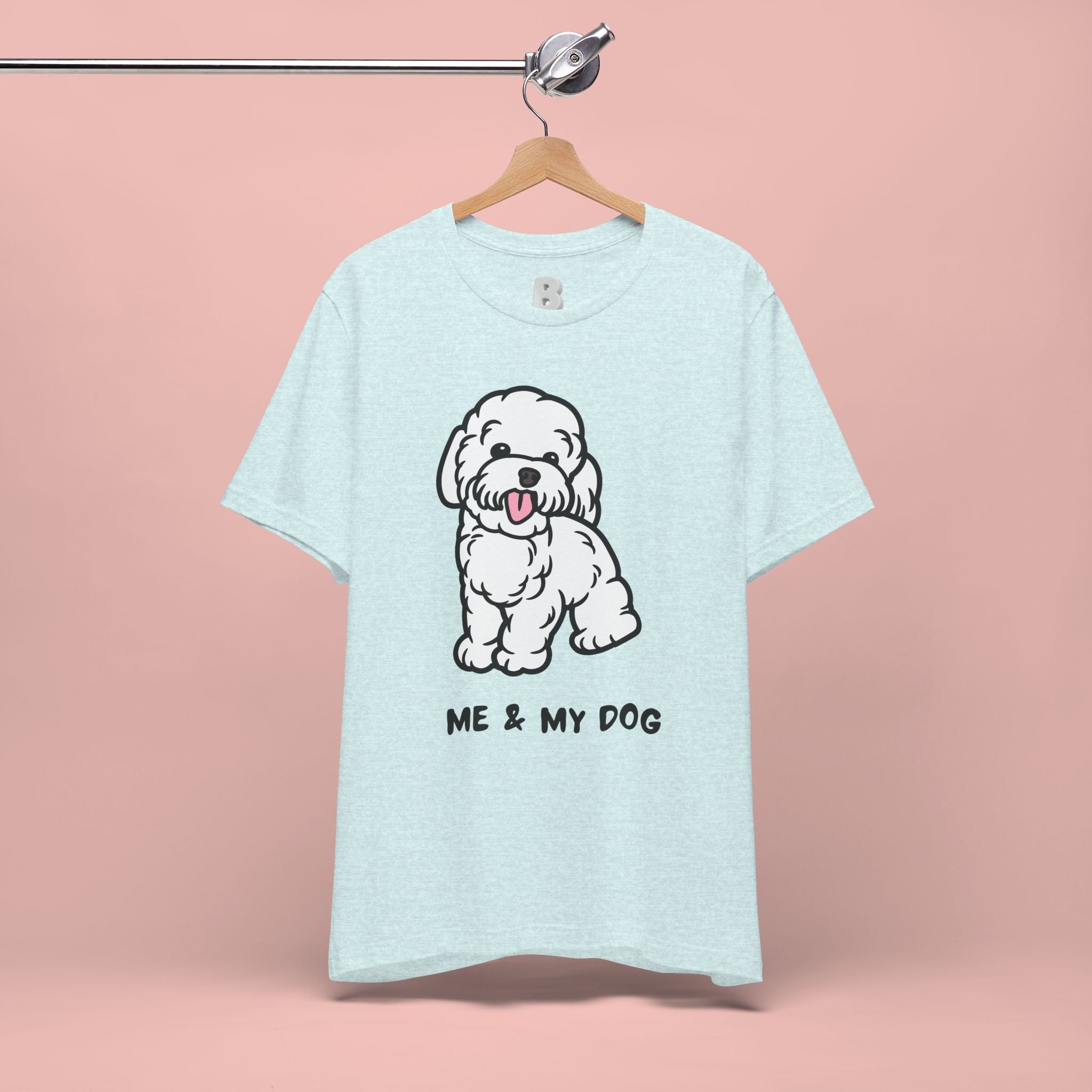Me & My Dog T-Shirt — Cute Cartoon Puppy Tee for Dog Lovers