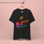 T‑Shirt — Always Happen Funny Dog Thought Bubble Graphic Tee