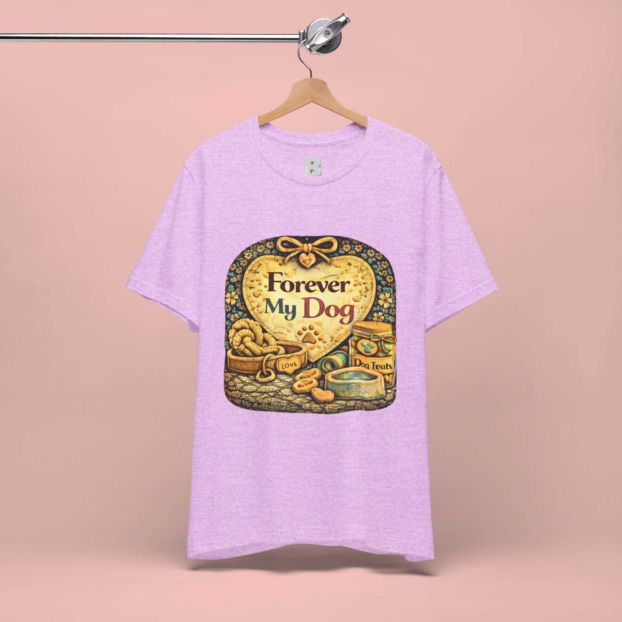 Dog T-Shirt — "Forever My Dog" Vintage Pet Lovers Tee
