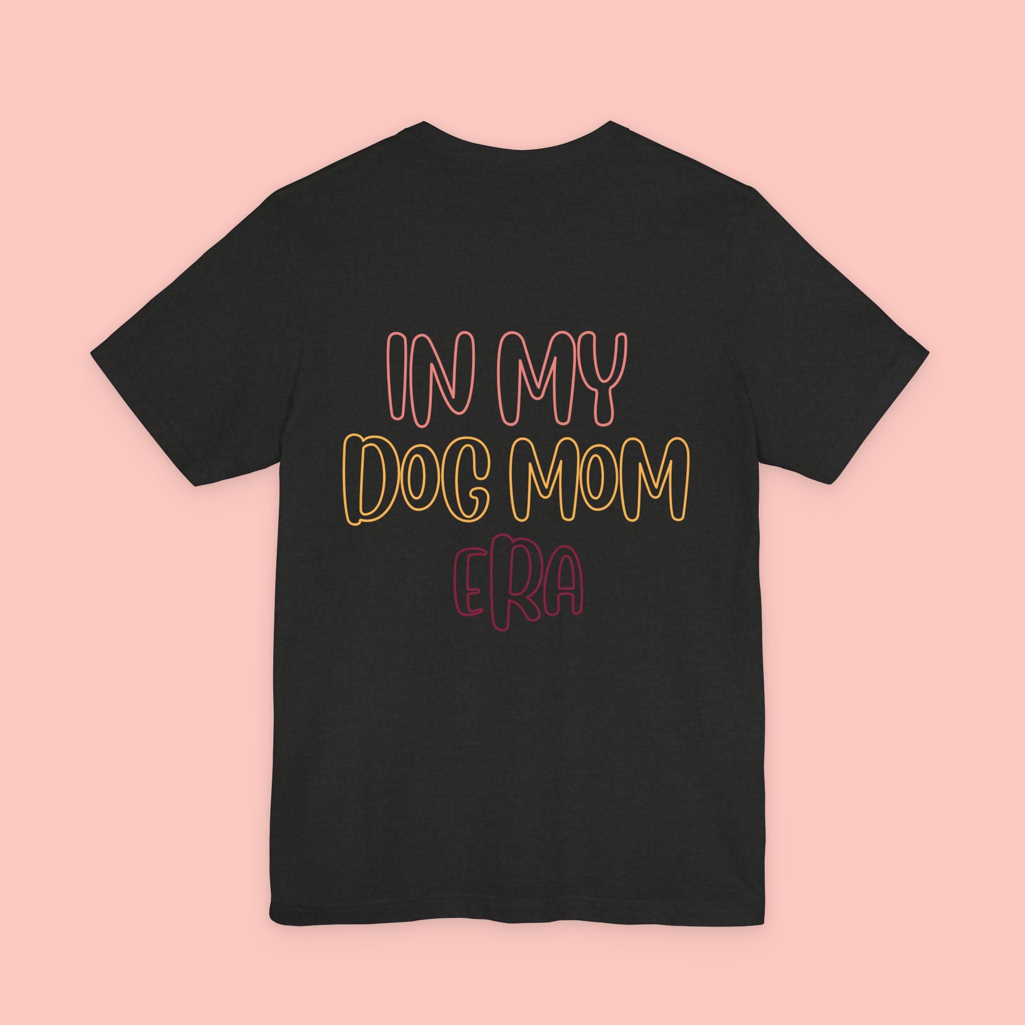 Dog Mom Tee — "In My Dog Mom Era" Cute Pastel Graphic T-Shirt