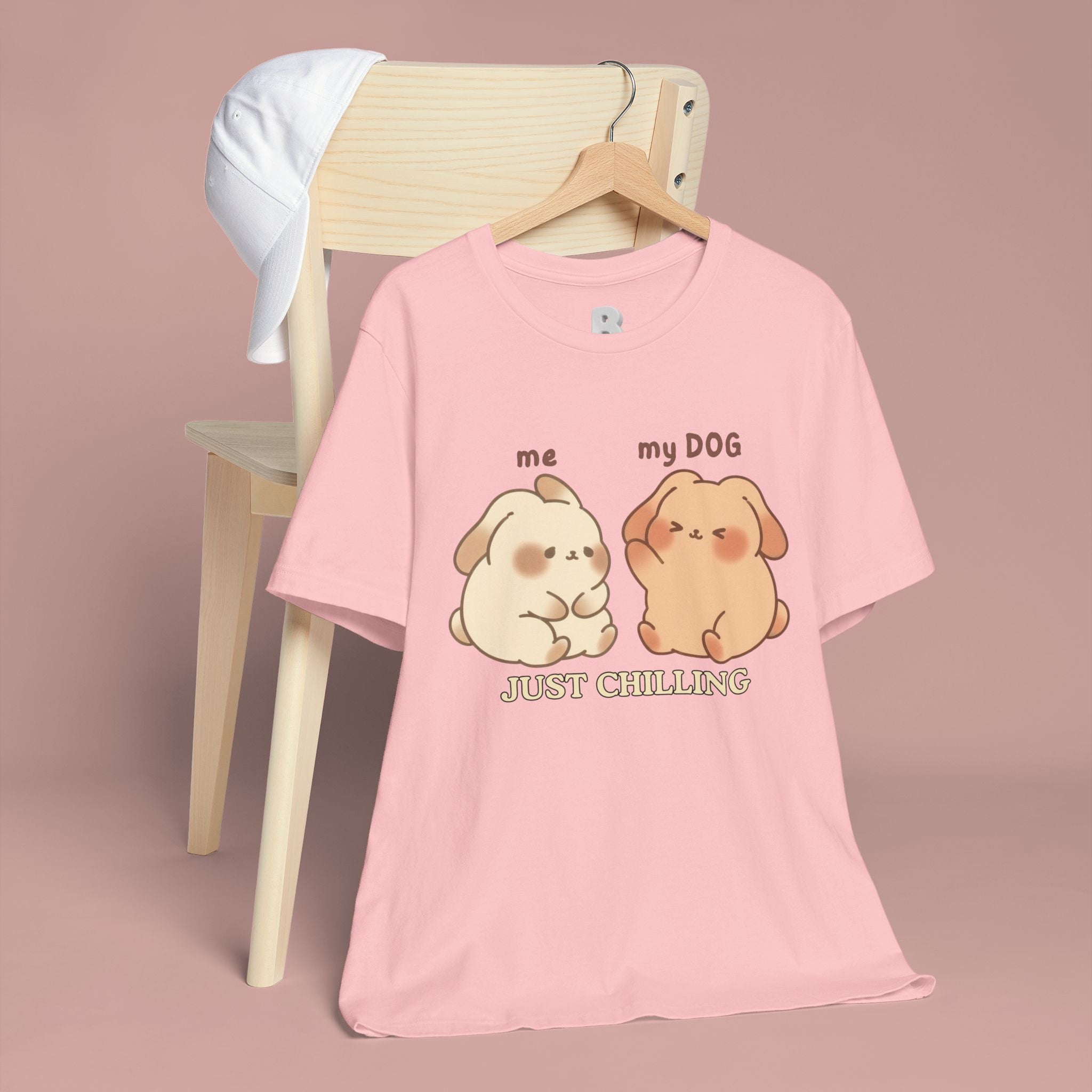 Just Chilling Dog T-Shirt — Cute Me & My Dog Matching Tee