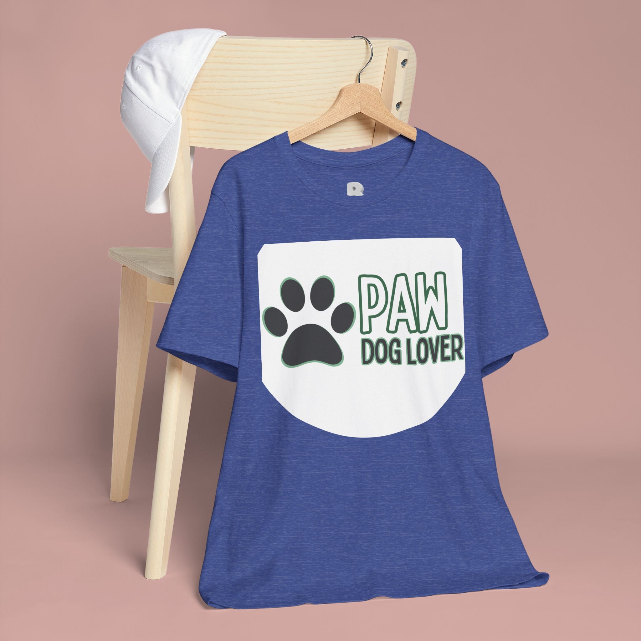 Paw Dog Lover T-Shirt — Cute Paw Print Tee for Dog Owners
