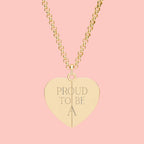Engravable Hidden Message Heart Necklace - Secret Wing Locket Jewelry