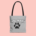 Dog Mama Paw Print Tote Bag – Cute Pet Lover Gift