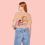T‑Shirt — "Always Happen" Graphic Tee with Woman & Thought Bubble