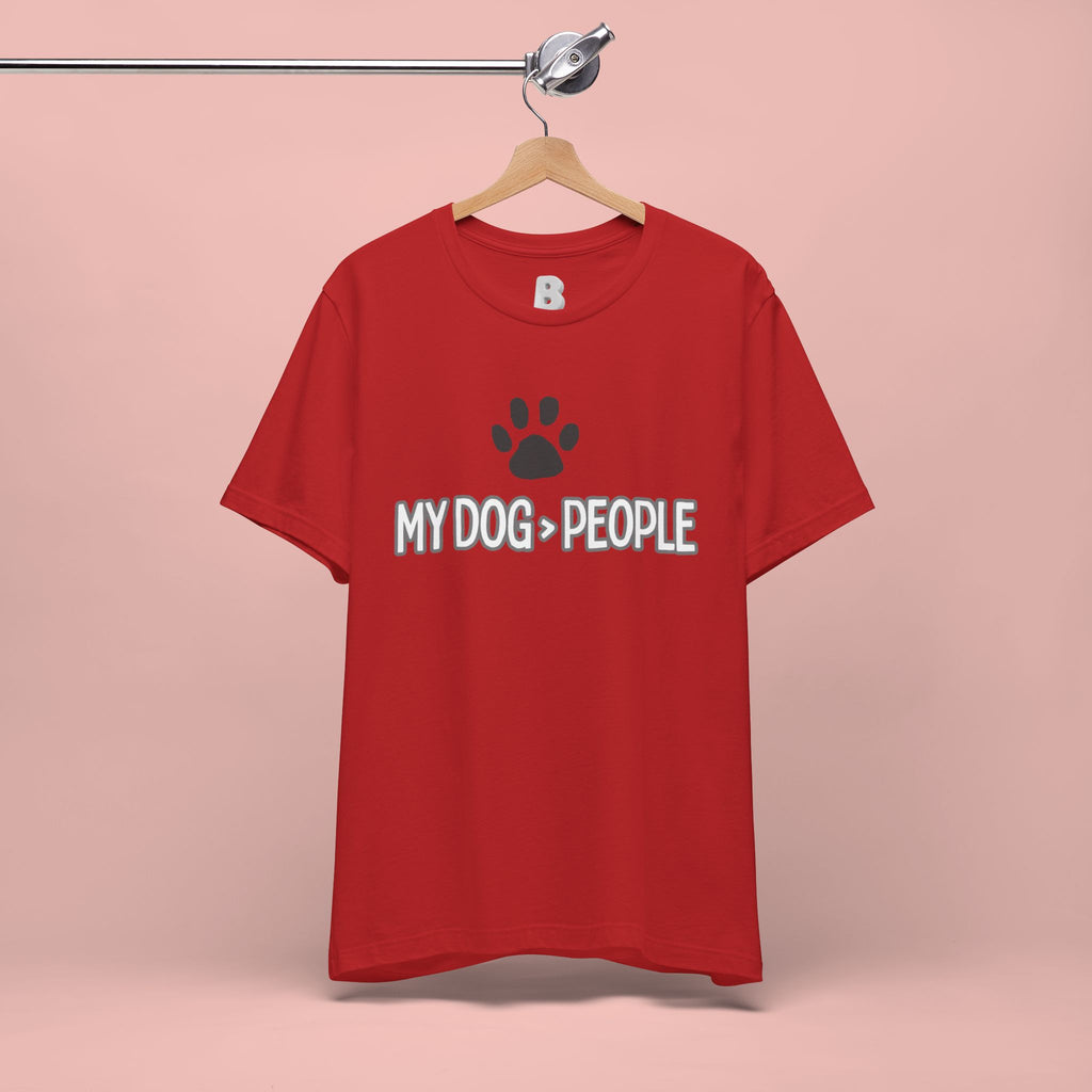 My Dog People T-Shirt — Dog Paw Graphic Tee for Dog Lovers