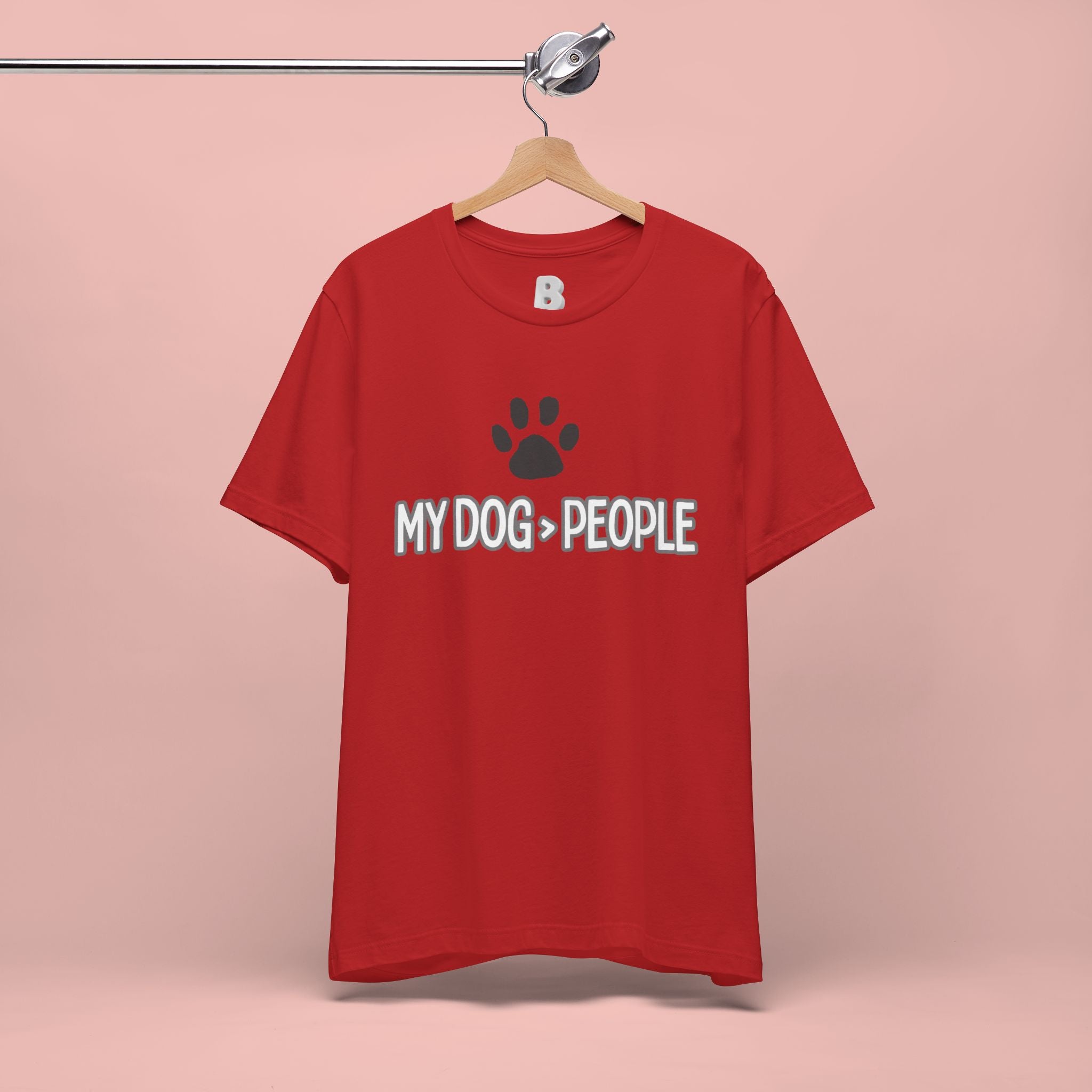 My Dog People T-Shirt — Dog Paw Graphic Tee for Dog Lovers