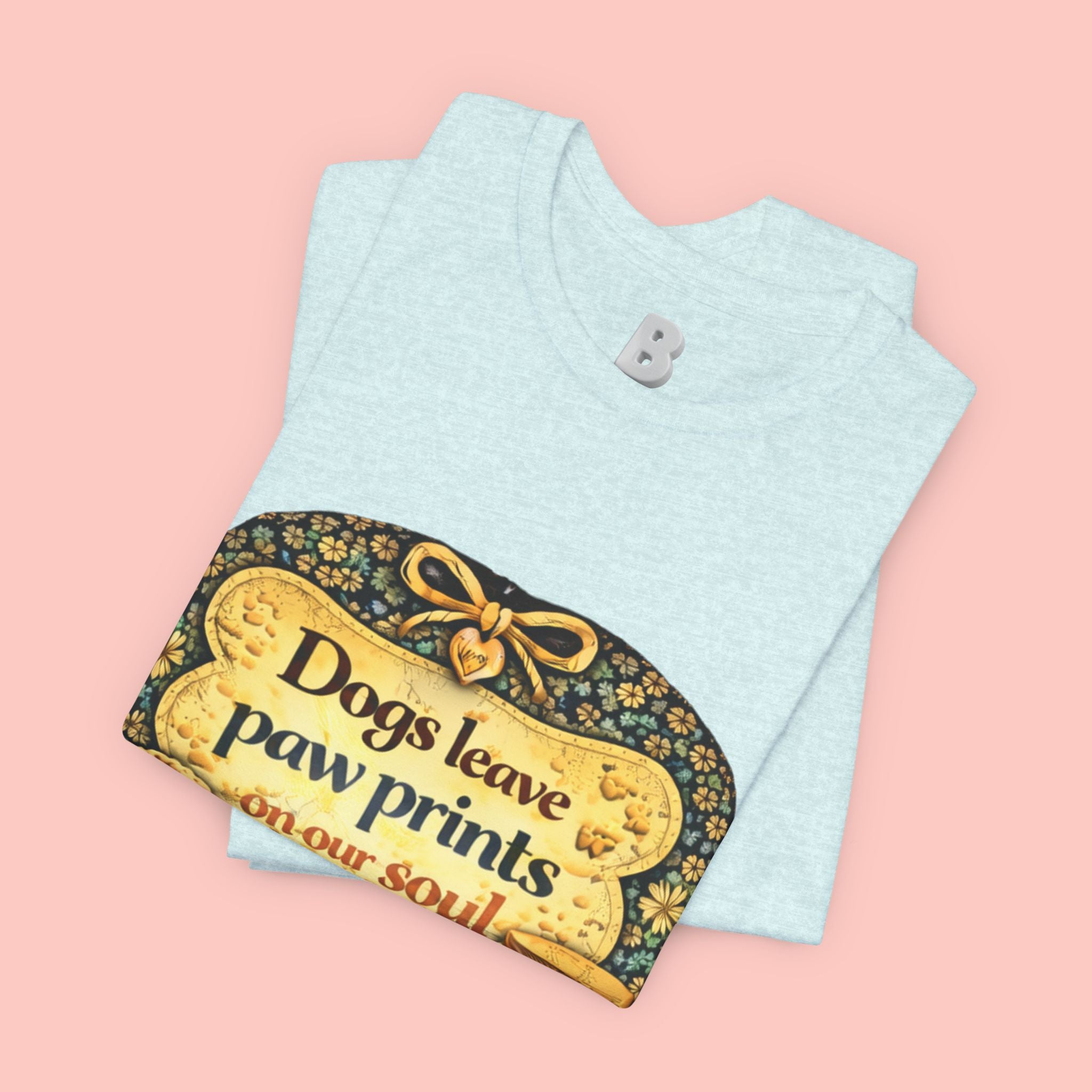 Dogs Leave Paw Prints Tee – Vintage Pet Lover T‑Shirt