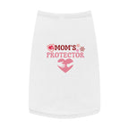 Mom’s Protector Pet Tank Top – Cute Pink Heart Dog Shirt for Mother's Day