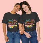 Just A Girl Who Loves Dogs T-Shirt